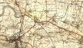 An OS map of Bridgwater and surrounding area from 1946