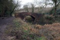 The bridge as viewed from the west. Gough's Orchard Lock is visible through the arch.