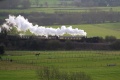 Photographed from Bitton Hill 5619 makes its way from Avon Riverside to Bitton on 02/03/2008. © Ian Tiley