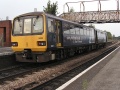 143611 calls at the station with a service for Cardiff.