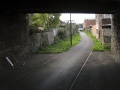 The view along the trackbed, looking towards Avon Street.