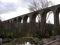A variety of views of the viaduct itself. This is the view west with Bristol to the right.