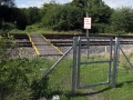 The public footpath across the railway from where I took the photos.