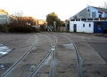 A view east showing surviving tracks at the former Albion yard.