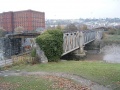 The other side of the bridge. The warehouse in the background houses the Bristol Record Office.