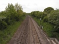 The view south from Limekiln Road. The Kiln was just to the left in this pic.