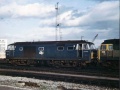 Hymek 7040 keeps Brush Type 4 1729 company at Bath Road Depot in the early 70s. © Phil Bidwell