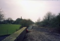 The view south from the bridge at Coxgrove Hill with Brandy Bottom Colliery's chimney looming over the scenery. © Clive Moore