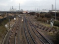 A general view of the junction as taken from Ironchurch Road on 16.1.05.