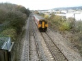 The same view as the third shot in 1989. 150234 slows on the approach to Parson Street. The remains of the container depot headshunt is clearly visible in this shot.