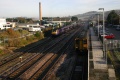 A low sun illuminates Totnes station on the 6.12.04 © Andrew Ross